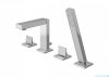 Kohlman Excelent 4-otworowa bateria wannowa QB240H